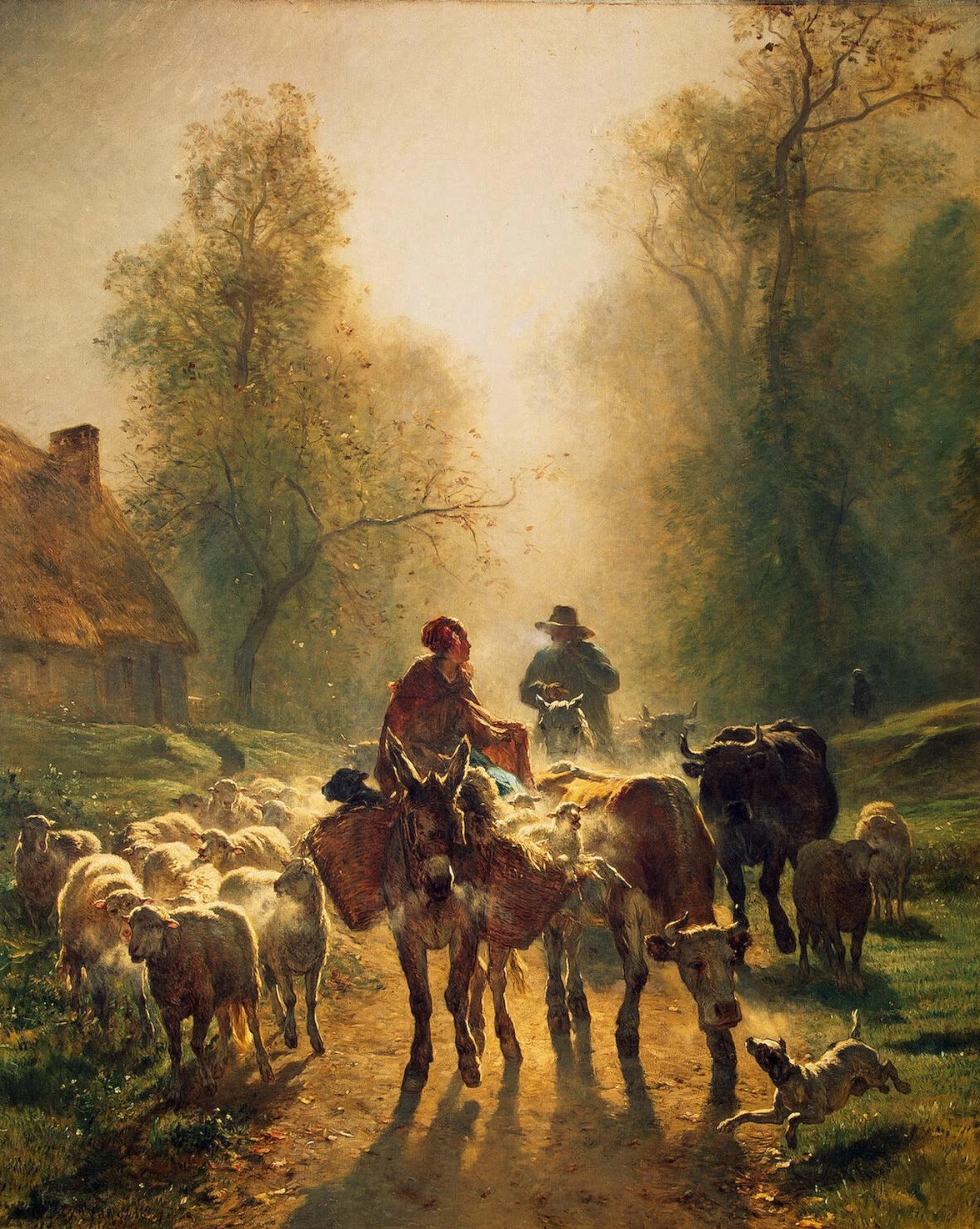 Partenza per il mercato - Hermitage San Pietroburgo